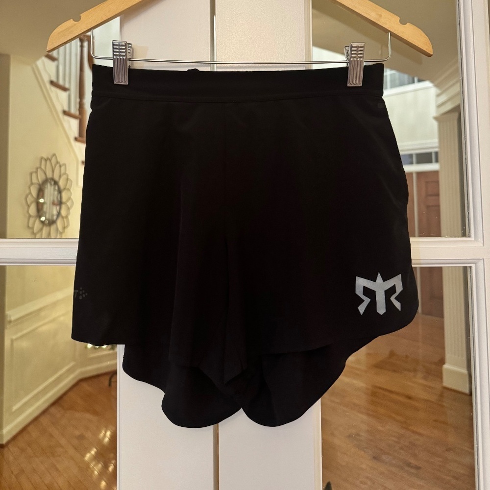 Craft Women's Unlined Shorts with Ragnar Relay Logo, Size Small, Black